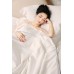 Silk Camel Luxury Allergy-Free Comforter Filled with 100% Natural Long Strand Mulberry Silk for Spring Season (55 to 70 Degree F)
